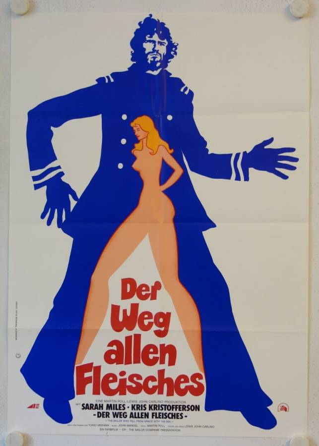 The Sailor who fell from Grace with the Sea original release german movie poster